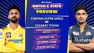 CSK vs GT | IPL 2024 | Match Preview and Stats | Fantasy 11 | Crictracker