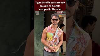 Tiger Shroff sports trendy casuals as he gets snapped in Mumbai #tigershroff