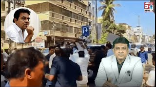 KTR Go Back | Youth Congress President Rohit Mudiraj Protest at Amberpet in Front of KTR's Convey |