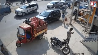 Car Mein Aakar doo shaks Ne ki gas cylinder Ki Chori | SAIDABAD PS LIMITS | SACHNEWS |