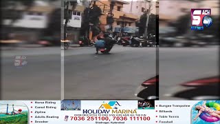 Manchale Naujawano Ko Bikes or Car Stunts Karte Dekha Gaya | Nalgonda X Road Malakpet Hyderabad |
