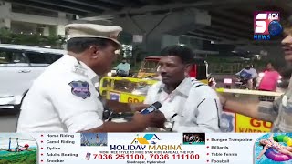 Hamare Susre Ki Gaadi Hai Saab Main Nai Deta | Drink & Drive | Bahadurpura  | Hyderabad | SACHNEWS