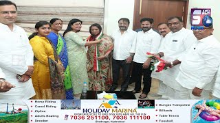 GHMC Mayor Gadwal Vijayalakshmi Joins Congress in presence of  Telangana CM Revanth Reddy | SACHNEWS