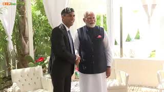 PM Modi's special moments with UK Prime Minister Rishi Sunak on the sidelines of G7 Summit in Italy
