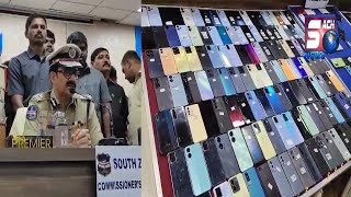 703 Smart Phones Recovered Worth Rs. 1.75 Cr - BUSTED AN INTL CELL PHONES SNATCHING & SMUGGLING GANG