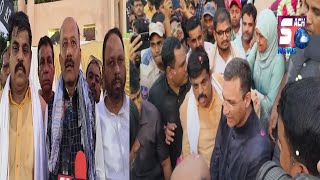 Akberuddin Owaisi Ne Bahdurpura MLA Ke Sath Kiya Paidal Daura | SACHNEWS |