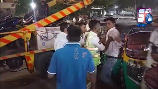 Video Liyo Gadi Kaiku Pakde ? Sharabiyon Ki Jhadap Police Ke Sath - Champapet, Drink & Drive, Hyd.