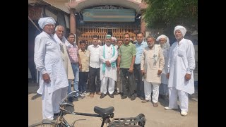 मुजफ्फरनगर के बहेडी सहकारी समिति में किसानो ने किया हंगामा