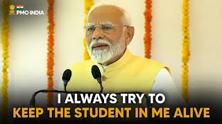 A successful person is one whose inner student never dies: PM Modi