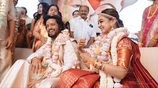 Arjun Sarja Daughter Aishwarya Marriage Video | Play Kannada