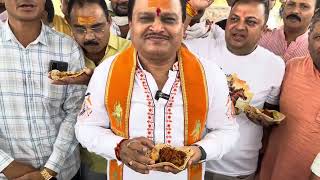 क्या है बाजीराव पेशवा भोजन ? Suresh Chavhanke at Raverkhedi #bajiraopeshwa Samadhi