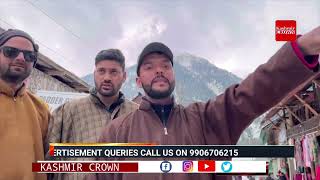 Locals of Aru valley pahalgam urging authorities to clear snow covered inner link road & parking ar