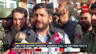 PDP candidate Fayaz Ah Mir, today held at Mega Road Show cum campaignings conventions in Shadipora.