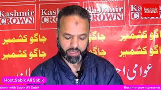 Kashmir crown presents Morning special program jago Kashmir with Sabik Ali Sabik
