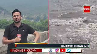 A girl jumped from the Bardari Bridge into the Chenab River in Reasi Report : Mudasar Hussain (