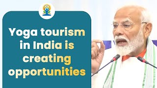 Yoga tourism is emerging in New India | Srinagar, J&K | PM Modi | Yoga Day
