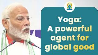 Yoga is an agent of global good | Srinagar, J&K | PM Modi | Yoga Day 2024
