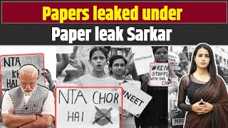 Papers leaked under Paper leak Sarkar | NEET Exam | Students Protest | Modi Govt.