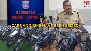 T-Hub, Knowledge City Ke Paas Stunts Karne Walon Ke 89 Bikes or 2 Cars Raidurgam Police Ne Seized |