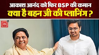 नरम पड़ीं Mayawati, भतीजे Akash Anand को फिर BSP की कमान, बनाया उत्तराधिकारी | Up Politics News