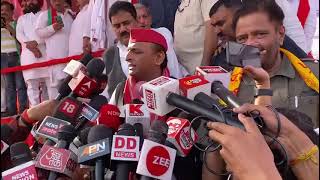 Akhilesh Yadav in Bareilly_भाजपा पर जमकर बरसे अखिलेश  यादव ने दिए बड़े बयान