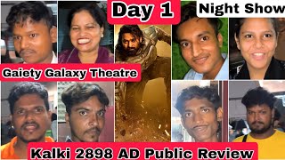 Kalki 2898 AD Movie Public Review Day 1 Night Show At Gaiety Galaxy Theatre In Mumbai