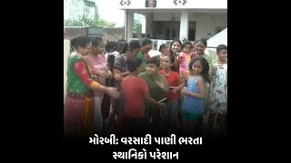 Morbi : વરસાદી પાણી ભરતા સ્થાનિકો પરેશાન