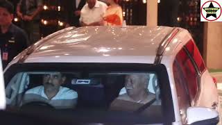 Rashtriya Swayamsevak Sangh chief  Mohan Bhagwat Leaves After Meeting Ambani Family