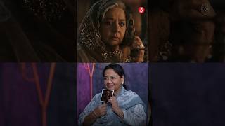 #faridajalal on dealing with #slipdisc problem while shooting for #heeramandi #shorts #ytshortsindia