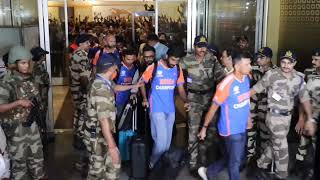 Team India Arrived In Mumbai Post Winning T20 World Cup 2024 ????????❤️