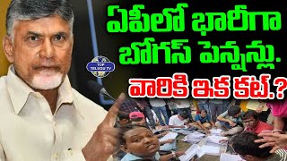 ఏపీలో భారీగా బోగస్‌ పెన్షన్లు. | Pension Scam In AP | CM Chandrababu | YS Jagan @TopTeluguTV