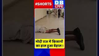 मोदी राज में किसानों का हाल हुआ बेहाल #shorts #ytshorts #shortsvideos #dblive #pmmodi #kisan