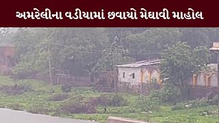 અમરેલીના વડીયામાં છવાયો મેઘાવી માહોલ| MantavyaNews