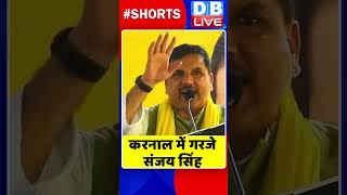 करनाल में गरजे संजय सिंह #shorts #ytshorts #shortsvideos #dblive #breakingnews #video