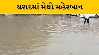 Banaskantha : થરાદમાં ભારે ઉકળાટ બાદ ધોધમાર વરસાદ | MantavyaNews