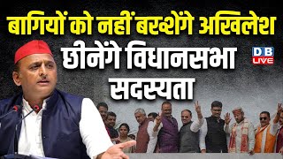 बागियों को नहीं बख्शेंगे Akhilesh Yadav, विधान सभा अध्यक्ष को लिखेंगे पत्र ! Manoj Panday | #dblive