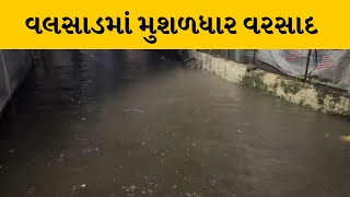 Valsad : મુશળધાર વરસાદથી અનેક વિસ્તારોમાં ભરાયા પાણી | MantavyaNews