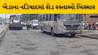 Kheda : નડિયાદમાં વરસાદી પાણી ભરાયા બાદ રોડ રસ્તાઓ બિસ્માર હાલતમાં | MantavyaNews