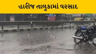 Patan : હારીજ તાલુકામાં ધીમીધારે વરસાદ | MantavyaNews