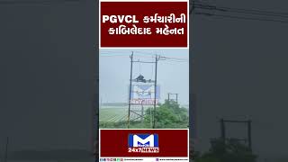 PGVCL કર્મચારીની કાબિલેદાદ મહેનત | MantavyaNews