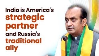 India is America's strategic partner and Russia's traditional ally: Dr. Sudhanshu Trivedi