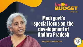 Modi govt's special focus on the development of Andhra Pradesh | Finance Minister