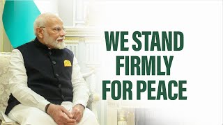 We Stand firmly for peace