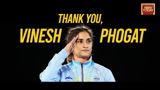 उसने मेडल भी जीते, करोड़ों दिल भी ????????❤️ Thank You Vinesh Phogat | Wrestling Olympics 2024