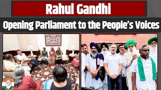 Rahul Gandhi: Opening Parliament’s Doors to the Silenced