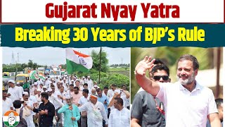 Gujarat Nyay Yatra: A March to End 30 Years of BJP’s Oppression