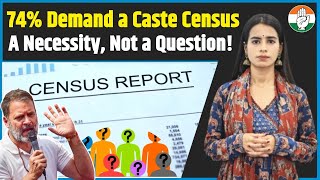 Rahul Gandhi Called for It—Now 74% Demand a Caste Census!