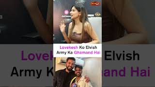 Bigg Boss OTT 3 | Sana Sultan Talks On Elvish Yadav And Lovekesh Kataria | #shorts