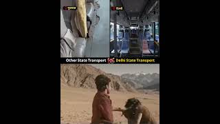 Delhi State Transport Vs Other State Transport #dtc #delhibus #delhielectricbus #delhimodel