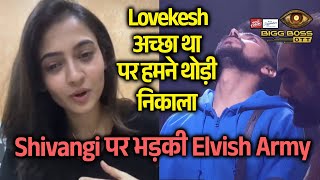 Bigg Boss OTT 3 | Shivangi Par Kyon Bhadki Elvish Army, Lovekesh Ko Humne Thodi Nikala